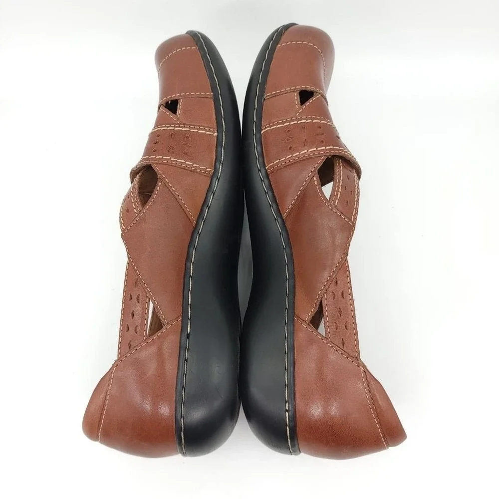 Clarks Collection Shoes Size 10 Ashland Spin Q Cushion Comfort Shoe Womens   - Picture 6 of 12